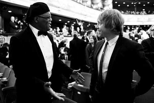 Samuel L. Jackson and Rupert Grint