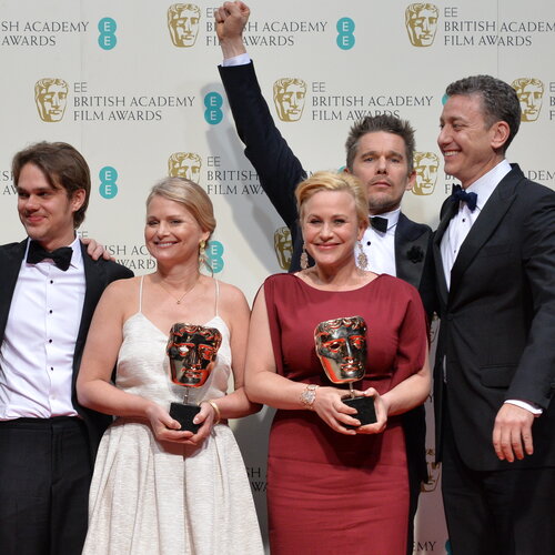 Event: EE British Academy Film AwardsDate: Sun 8 February 2015Venue: Royal Opera HouseHost: Stephen Fry-Area: PRESS ROOM