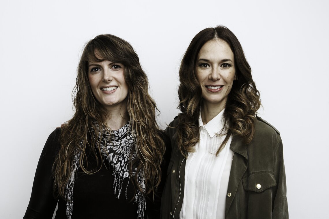 Elizabeth Mercuri with Jade Raymond