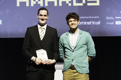 Event: BAFTA Young Game Designers AwardsDate: 25 July 2015Venue: BAFTA, 195 PiccadillyHosts: Ben Shires and Jane Douglas-Area: INDIVIDUAL WINNERS