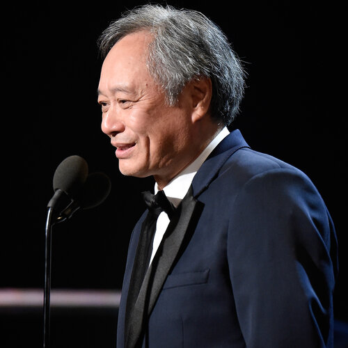 Ang Lee on Stage at the 2016 Britannia Awards