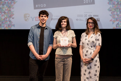 Event: BAFTA Young Game Designers AwardsDate: Saturday 8 July 2017Venue: BAFTA, 195 PiccadillyHosts: Dev Griffin & Georgie Barrat -Area: Individual Winners