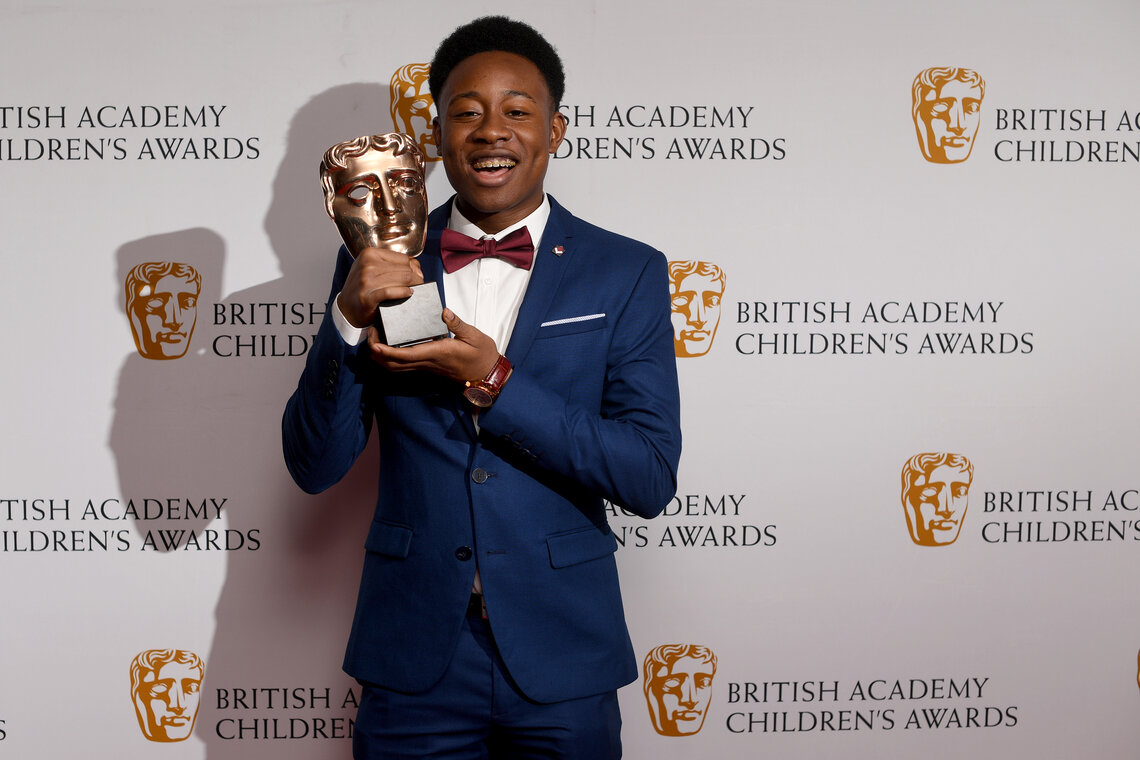 Event: British Academy Children's Awards  Date: Sunday 26 November 2017Venue: The Roundhouse, Camden, London Host: Doc Brown-Area: Press Room