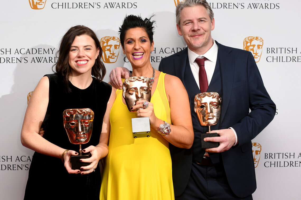 Event: British Academy Children's Awards  Date: Sunday 26 November 2017Venue: The Roundhouse, Camden, London Host: Doc Brown-Area: Press Room