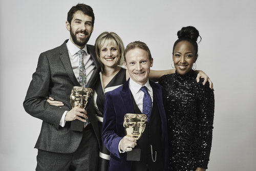 Event: British Academy Children's Awards  Date: 26 November 2017Venue: The Roundhouse, Camden, London Host: Doc Brown-Area: Studio Portraits 