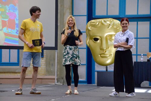Event: BAFTA Kids: Big School DayDate: Tuesday 26 June 2018Venue: Alexandra Palace, LondonHosts: Naomi Wilkinson, Ed Petrie & Lindsey Russell-