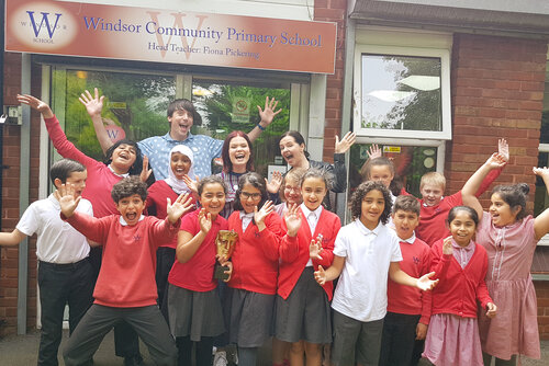 Event: BAFTA Kids & Place 2Be at Windsor Community Primary School, LiverpoolDate: Wednesday 26 June 2019Venue: Windsor Community Primary School, LiverpoolHosts: Ed Petrie and Lindsey Russell with guest speaker Helen Blakeman (screenwriter)-