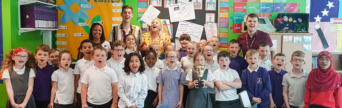 Event: BAFTA Kids & Place 2Be at Haveley Hey Community Primary School, ManchesterDate: Thursday 27 June 2019Venue: Haveley Hey Community Primary School, ManchesterHosts: Sam Homewood and Katie Thistleton with guest speaker, Leah Boleto (Newsround)-